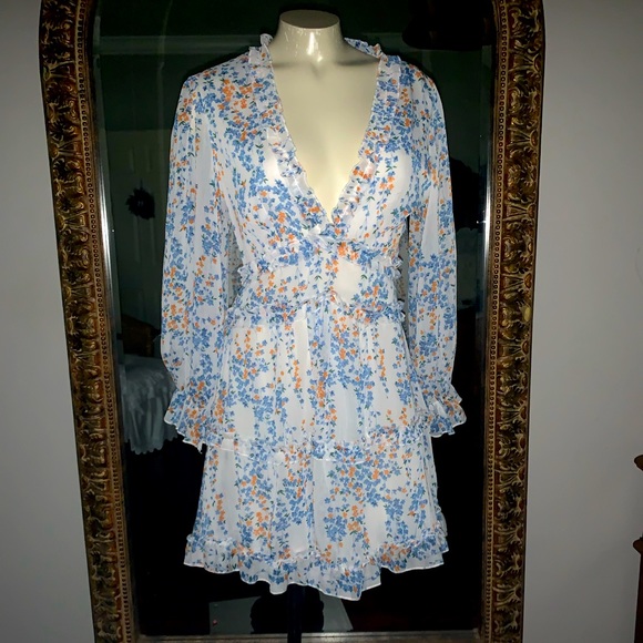 Dresses & Skirts - Gorgeous DITSY floral cutout back dress with the cutest details Small